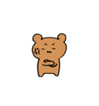 表情豊かなくま（個別スタンプ：26）