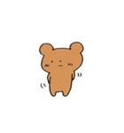 表情豊かなくま（個別スタンプ：33）