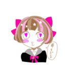 スターな女の子（個別スタンプ：2）