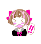 スターな女の子（個別スタンプ：7）