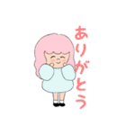 女の子達のほのぼの日常（個別スタンプ：3）