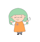 女の子達のほのぼの日常（個別スタンプ：8）