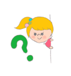 女の子達のほのぼの日常（個別スタンプ：10）