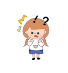 女の子達のほのぼの日常（個別スタンプ：15）
