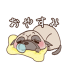 パグのモモ（個別スタンプ：28）