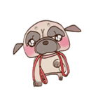 パグのモモ（個別スタンプ：32）
