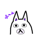 かさかさうさぎ0あいづち（個別スタンプ：1）