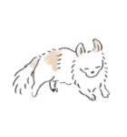ねむい犬スタンプ（個別スタンプ：1）