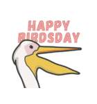 叫ぶ鳥たち（個別スタンプ：14）