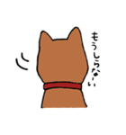 手書き柴犬スタンプ（個別スタンプ：19）
