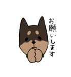 手書き柴犬スタンプ（個別スタンプ：20）