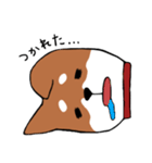 手書き柴犬スタンプ（個別スタンプ：30）