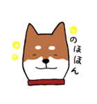 手書き柴犬スタンプ（個別スタンプ：36）
