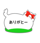 ふきだしネコが背中で語る（個別スタンプ：28）