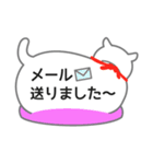 ふきだしネコが背中で語る（個別スタンプ：33）