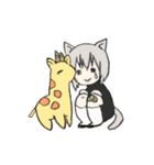 丁寧語が使えるきりんちゃん（個別スタンプ：10）