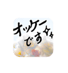 さらに使える！日々彩る、お花のスタンプ。（個別スタンプ：6）