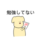 矛盾しているイヌ（個別スタンプ：21）