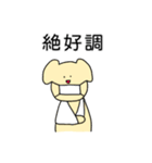 矛盾しているイヌ（個別スタンプ：40）