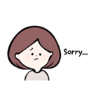 おんなの子とうさみ ＆ハロウィン（個別スタンプ：14）