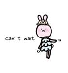 おんなの子とうさみ ＆ハロウィン（個別スタンプ：26）