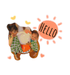 ましろ ♡ あおせ（個別スタンプ：1）