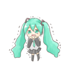 初音ミクと仲間たち♪（個別スタンプ：4）