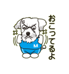 ムクのやんちゃな挨拶（個別スタンプ：13）