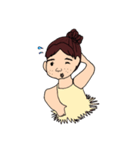 ぺりこちゃんのバレエレッスン（個別スタンプ：14）