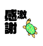 カメ先輩（個別スタンプ：9）