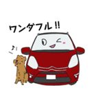 フランスの車風スタンプ その4＋アルファ（個別スタンプ：20）