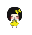 おかっぱ女の子スタンプ（個別スタンプ：11）
