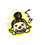 毎日使える 日常会話 赤っ鼻の女の子（個別スタンプ：18）
