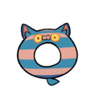 猫の毛玉（個別スタンプ：4）