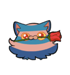 猫の毛玉（個別スタンプ：9）