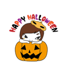ルフ子とルフゴン ハロウィン編（個別スタンプ：2）
