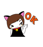 ルフ子とルフゴン ハロウィン編（個別スタンプ：13）