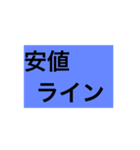 シンプルなトレード実況、共有。FX為替株（個別スタンプ：14）