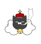 ネコの王様（個別スタンプ：6）
