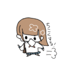 恋する女のコ（個別スタンプ：4）