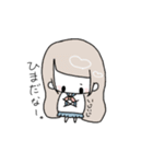 恋する女のコ（個別スタンプ：18）