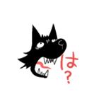犬と猫とわたし（個別スタンプ：4）