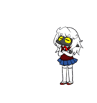 ケモ女子校生（個別スタンプ：25）
