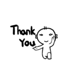 落書き男のバルーン話す [Animated]（個別スタンプ：1）