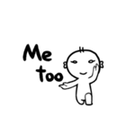 落書き男のバルーン話す [Animated]（個別スタンプ：2）