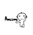 落書き男のバルーン話す [Animated]（個別スタンプ：3）