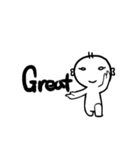 落書き男のバルーン話す [Animated]（個別スタンプ：5）