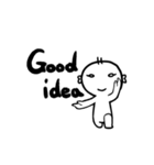 落書き男のバルーン話す [Animated]（個別スタンプ：7）