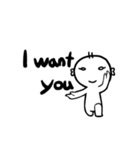 落書き男のバルーン話す [Animated]（個別スタンプ：23）