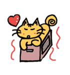 ほっこりミーにやん（個別スタンプ：5）